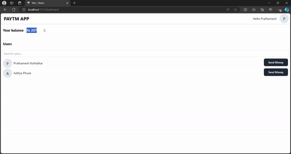 Full Stack Wallet App
